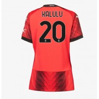 AC Milan Pierre Kalulu #20 Replika Hemmatröja Dam 2023-24 Kortärmad